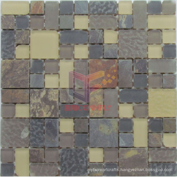 Retro Style Stone Mic Glass Mosaic (CS052)